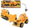 Mighty Wheels Steel Twin Pack of 4.75 Truck Toys - 1 x Bulldozer, 1 x Cement Mixer Toys - Construction Toys for 3+ Year Old Boys and Girls