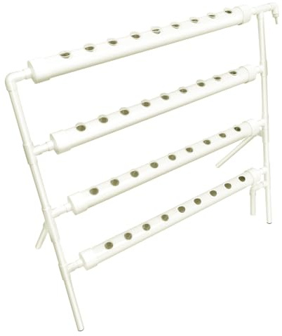 jiumxliu Hydroponic Grow Kit Hydroponic System 36 fori Sistema di coltivazione senza terra con pompa dell'acqua per casa, balcone, giardino e ortaggi da balcone