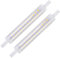 Clydewy R7s Bulb 118mm Led Dimmable 2pcs 9w 3000k J118 Warm White Replacement Linear Light Halogen Lamp Equivalent Energy Saving Floodlight Very Bright for Ceiling Floodlight Uplighters Reading Lamps
