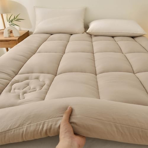 YSZBD Matratzen-Topper Weich DüNne Matratzenauflage Mattress Topper Matratzenschoner FüR Matratzen & Boxspringbett(#4,90x200cm-1kg)