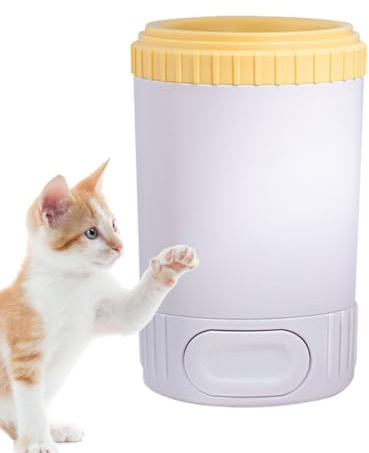 Taza Para Lavar Patas - Limpiador De Patas De Perro De Silicona, Cepillo Removedor De Barro | Diseño Moderno, Elegante, Portátil, Fácil De Usar, Fregador De Pies Para Mascotas, Taza De Lavado De Pata