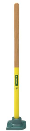 LEBORGNE – Señora cuadrada 5 kg mango madera PEFC 100% – cabeza hierro fundido 15 x 15 cm