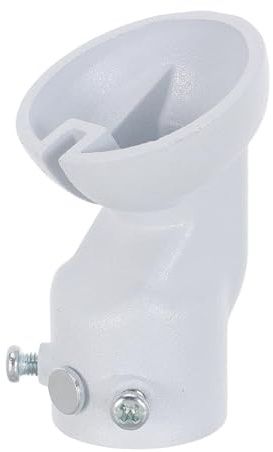 DOITOOL Adaptador de Soporte para Ventilador de Techo Montaje Ajustable 45° en Techos Inclinados y Abovedados, Acero Resistente y Soporte Seguro Blanco Varios estilos