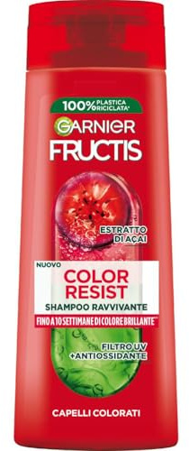 Garnier Fructis Color Resist Shampoo für gefärbtes Haar, 250 ml