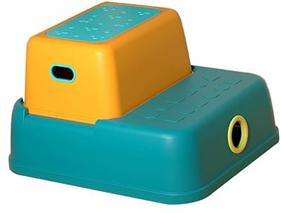 Toyvian Fußbank Toilettenleiter Toilette Und Schritt Mütter Helfer Töpfchen Tritthocker Doppellagiger Hocker Tritthocker Für Die Küche Plastik Sicherheitshocker Kleinkind Doppelschicht