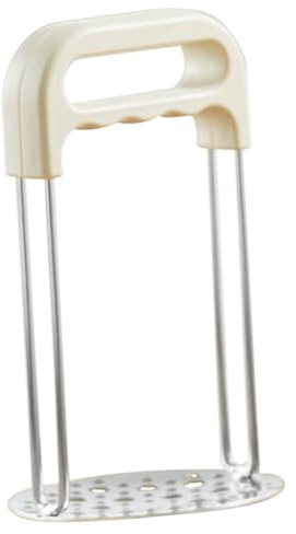 VALICLUD Presse Purée Manuel Inox Outil de Cuisine Sûr et Presse Légumes pour Bébés et Maison Facile à Nettoyer pour Pommes de Terre Carottes et Fruits