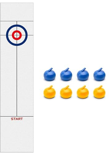Juego De Curling De Mesa Genérico | Juegos De Mesa De Equipo Portátiles 8