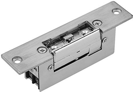 Serratura elettrica, Serratura Elettronica ad Alta Resistenza montata su mortasa, Regolabile per Porte in Acciaio Inossidabile, Edificio per uffici con Porte in Legno