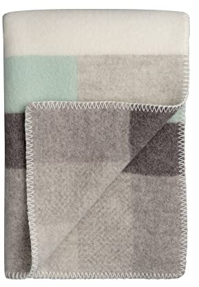 RØROS TWEED - Mikkel - Wolldecke aus norwegischer Lammwolle - Design von Kristine Five Melvær - Deckenmaße: 135 x 200 cm