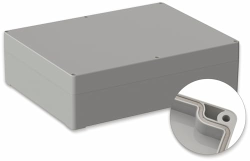 POLLIN, ABS Gehäuse, 300 x 230 x 85 mm, IP65, Lichtgrau