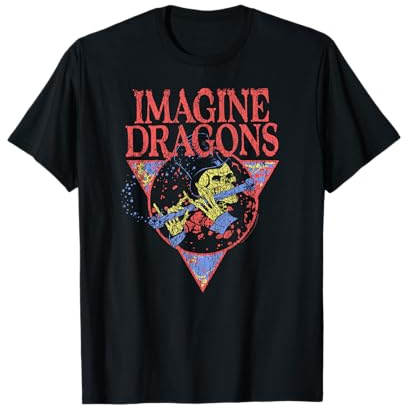 Imagine Dragons Ikonische Band Pop Rock Musik T-Shirt