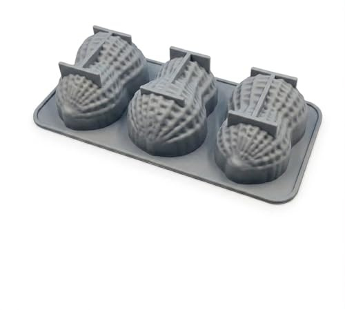 Generico Stampo per frutta realistica in silicone, stampi in 3D per dolci, pasticceria e decorazioni (ARACHIDE)