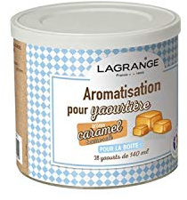 Lagrange tarro de 425g con sabor a caramelo de mantequilla salada para yogur 380350