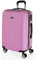 ITACA - Valigia Media da Viaggio Rigide. Trolley Medio con 4 Ruote. Materiale ABS Valigia Media Rigida in Offerta Resistente e Super Leggero - Valigia 20 kg Lucchetto TSA, Rosa