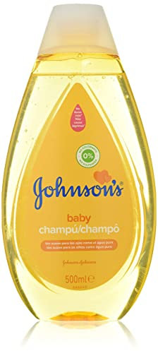 Johnson’s BabyChampú clásico con fórmula No llores más (500 ml), champú infantil para niños y bebés hipoalergénico y con pH equilibrado, champú sin sulfatos ni parabenos