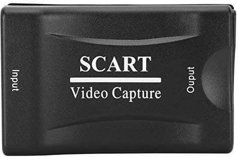 Carte de Capture Péritel Professionnelle, Carte de Capture Péritel USB2.0, Boîtier D'enregistrement Vidéo de Jeu en Direct, Poids Léger et de Petite Taille, Facile à Ranger et à Transporter.