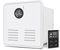 Scaldabagno Senza Serbatoio per Camper: 55.000 BTU Istant Camper Scaldabagno con Porta Nera da 15 X 15 Pollici e Telecomando Max 2.8 GPM Compatibile con Tutti I Campeggiatori (Bianco)