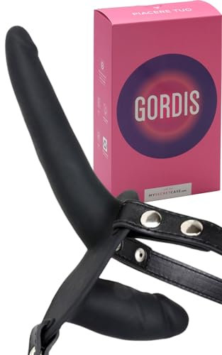 MySecretCase Strap On Indossabile Donne - Strapon Per Coppie Uomo donna, Strapless Strap-On Dildo Piccolo, Fallo Indossabile, Sextoys Coppie Set Analsex, Parent (Gordis)