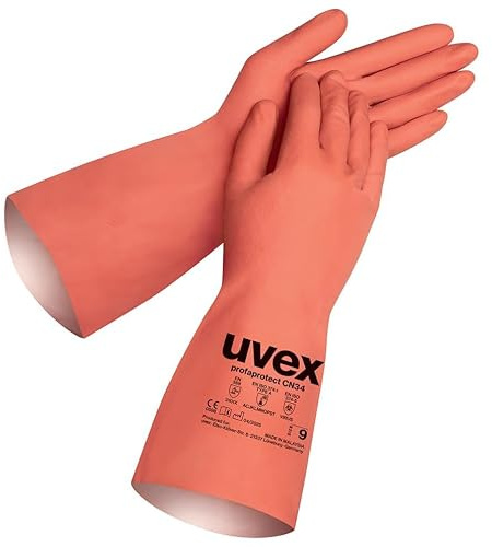 Uvex CN34 Guanti protettivi ideali per lavori di pulizia, cura auto e fai da te, impugnatura flessibile e comfort elevato - 1 paio - taglia 11