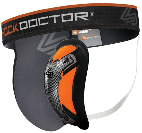Shock Doctor Coquille protectrice - Taille XXL 99 cm-109 cm - BioFlex - Homme Adulte - Protecteur Testiculaire - Confortable et Sûr - Boxe - Arts Martiaux - MMA - Hockey (329R)