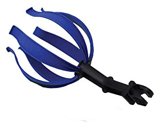 kikball Tür Ballon für Fahrrad Blau