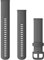 Garmin Schnellwechsel-Armband 20mm, passend für Venu, Venu 2Plus, Venu SQ/ SQ2, vivoactive 3/ 5, vivomove- Serie, Forerunner 55/ 245/ 645, Approach S40/ S42/ S12, D2 Air