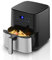 TUKAILAi 5L Digital Air Fryer Oven with Rapid Air Circulation and One-Touch Screen, 8 Cooking Presets, Nonstick Basket, Timer & Temperature Control, Nonstick Basket, Oil Free Air Fryers for Home 1450W
