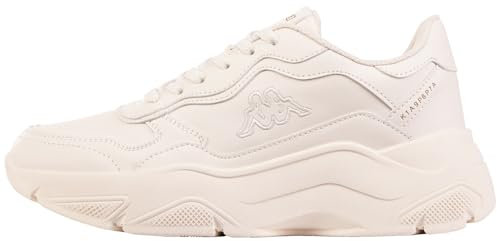 Kappa CELATA Unisex Sneaker, Weiß, 39 EU