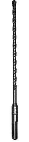 Starrett Foret SDS Plus - 7 x 210 mm KBPS07C - Pointe en carbure 2 points - Pour béton, maçonnerie, pierre, briques