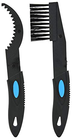 Bike Brush, 2Pcs Bike Chain Cleaner Bike Cleaning Tool for Maintenance Sprockets Derailleurs Crank Pedals Tire Wheel