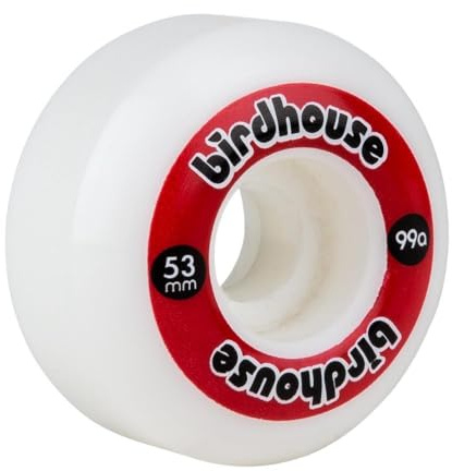 Birdhouse Red Logo 99A - 53mm Skateboard Wheels