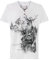 Stockerpoint Herren Naturbursch Trachtenshirt, Weiss, 3XL