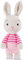 NICI Kuscheltier Hase 15 cm – Plüschtier Hase für Mädchen, Jungen & Babys – Flauschiger Stofftier-Hase zum Spielen, Sammeln & Kuscheln – Gemütliches Schmusetier – Plüschhase