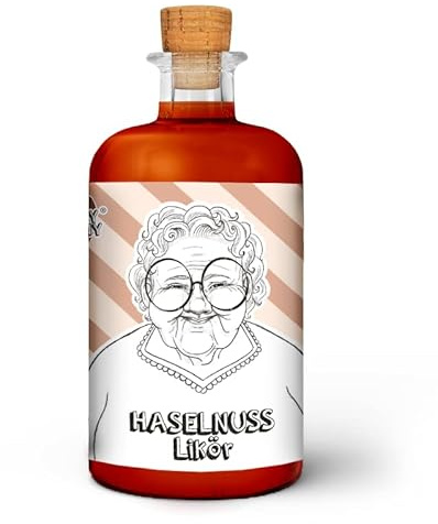 Crazy Granny Haselnusslikör Haselnuss Likör Nusslikör 0,5l 20% vol.