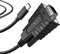 DriverGenius USB232A-B-C | 1-Port USB-C à Série/RS232 Câble Adaptateur avec 3 x LED – Compatible avec Windows 11, macOS 15, et DB9 Appareils Série