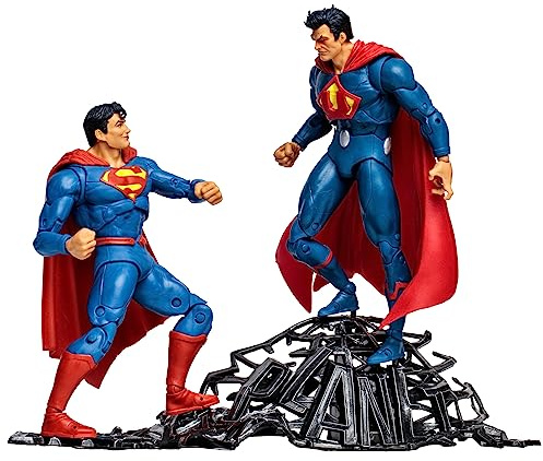 McFarlane DC Multiverse Multipack Actionfigur Superman vs Superman of Earth-3 (Gold Label) 18 cm