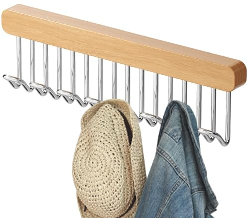 Perchero antideslizante con múltiples ganchos, para ropa, sujetadores, armarios, ganchos multifuncionales, perchas para pantalones, ahorro de espacio, organizador de armario, perchas para jeans, fácil
