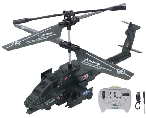 Fjärrkontroll Helikopter Realistisk USB Uppladdningsbar Stabil Flygning 500mAh 20min Flygtid RC Helikopter