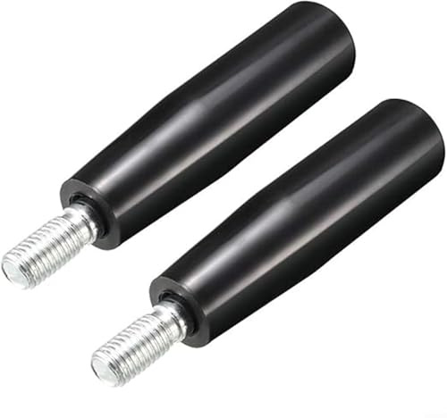 Jotekonoby Poignée de volant rotative avec tige filetée mâle pour fraiseuse, tour et meuleuse – Manivelle réglable pour équipement CNC et industriel (M12 x 100)