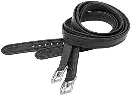 Kieffer Steigbügelriemen Elefant-Soft II schwarz , Länge Steigbügelriemen:130cm