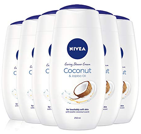 NIVEA Shower Indulgent Moisture Coconut 250Ml x 6