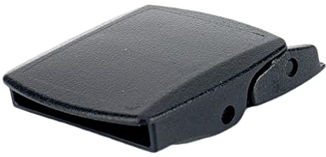 Ceinture Automatique à Cliquet pour Homme avec Boucle Coulissante pour Ceinture de 38 Mm, Noir, 6 x 4,7 cm