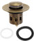 EMSea Brass Drain Pop Up Core Large Basket Anti-Blocking Strainer Sink Plug Suitable for Bathroom Washbasin Basins Hole Diameter 34~40mm
