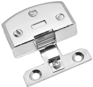 Bisagra de puerta de gabinete de vidrio, abrazadera de puerta de vitrina, herrajes for muebles, bisagras con tornillos adecuados for puerta de vidrio de 5-8mm