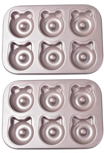 Backformen-Set mit Antihaftbeschichtung, Karbonstahl, Textur, Küchen-Backformen, geeignet zum Backen, 2 Stück