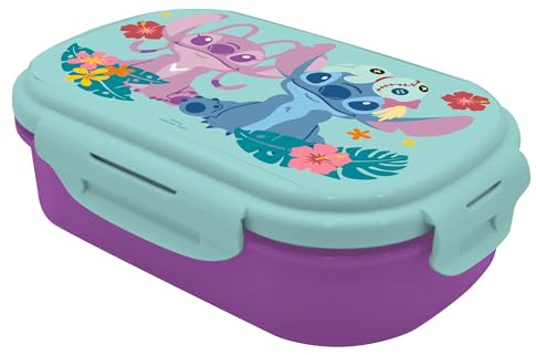 Kids Licensing ST00091 Lunchlåda, Stitch flerfärgad
