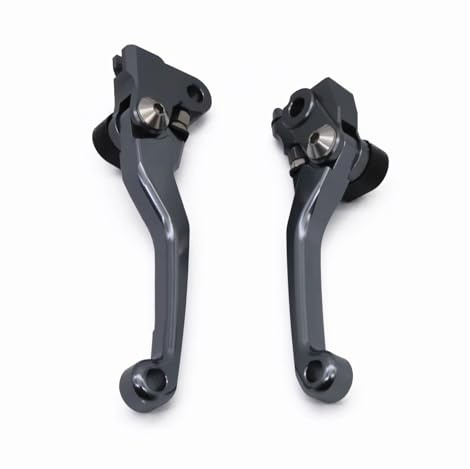 WKXTECZT Moto Dirt Pit Bike Motocicleta De Palanca De Embrague De Freno para KOVE 450 para Rally 2024-2025 Palanca Freno Embrague(Gris)