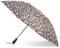 totes Recycelter InBrella - Reverse Close Regenschirm - Faltbarer Regenschirm mit Auto Close Technologie, verbesserter Wetterschutz, winddichtes und kompaktes Design für Reisen, Mehrfarbig gepunktet,