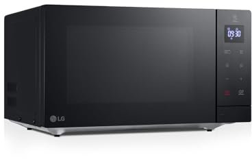 LG MH7032JAS Microondas con Grill y Display Led, 30L y 900W, 5 niveles de Potencia, Función Grill 1000W, Cocina más rápido, Mantiene el Sabor, Fácil limpieza, Color Negro