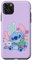 iPhone 11 Pro Max Disney Lilo & Stitch Cute Easter Bunny Stitch and Scrump Case